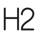 Text Header 2 SVG Icon